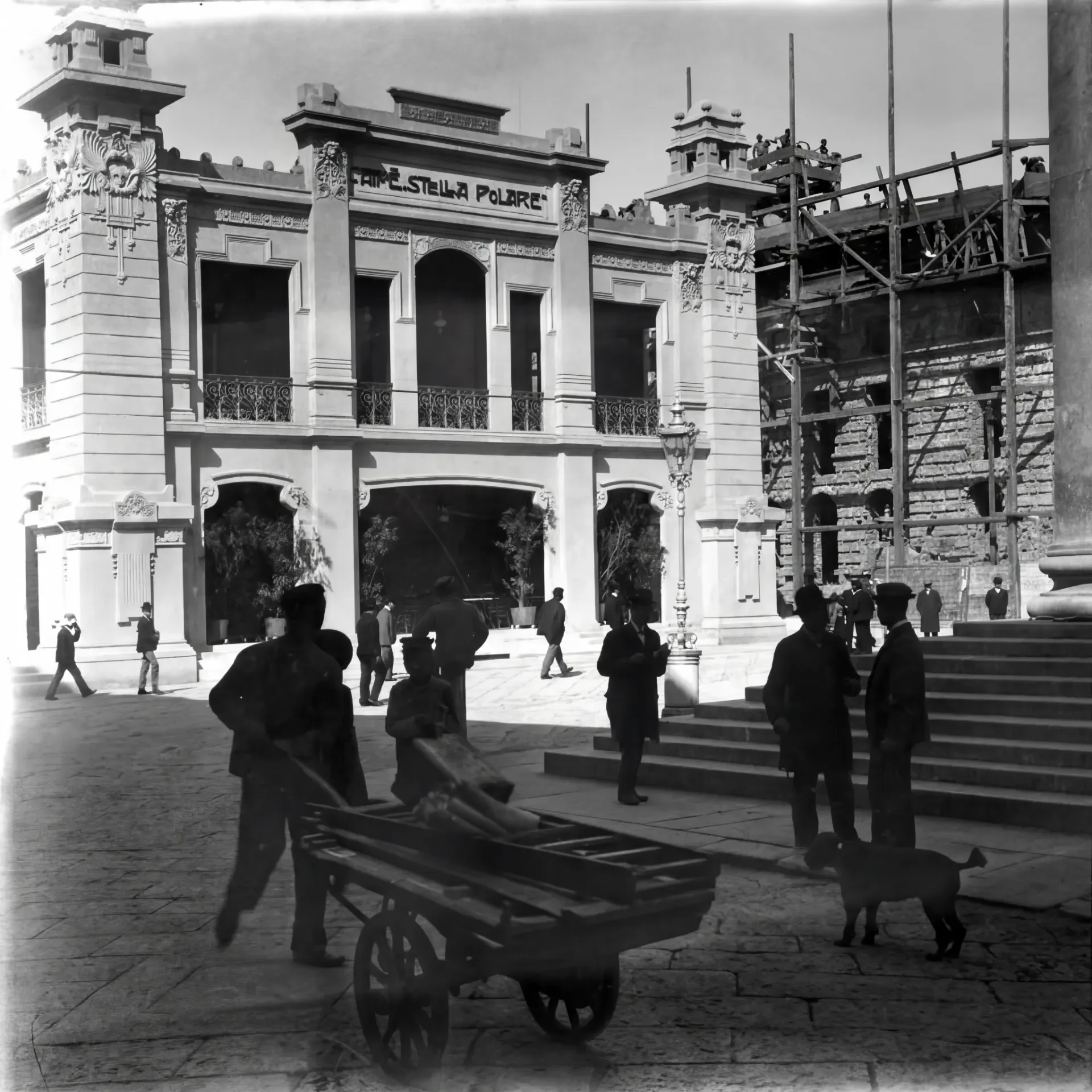Caffè Stella Polare and Sant'Antonio Nuovo (1904)