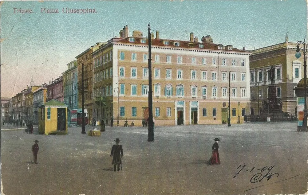 Postcard of Piazza Giuseppina