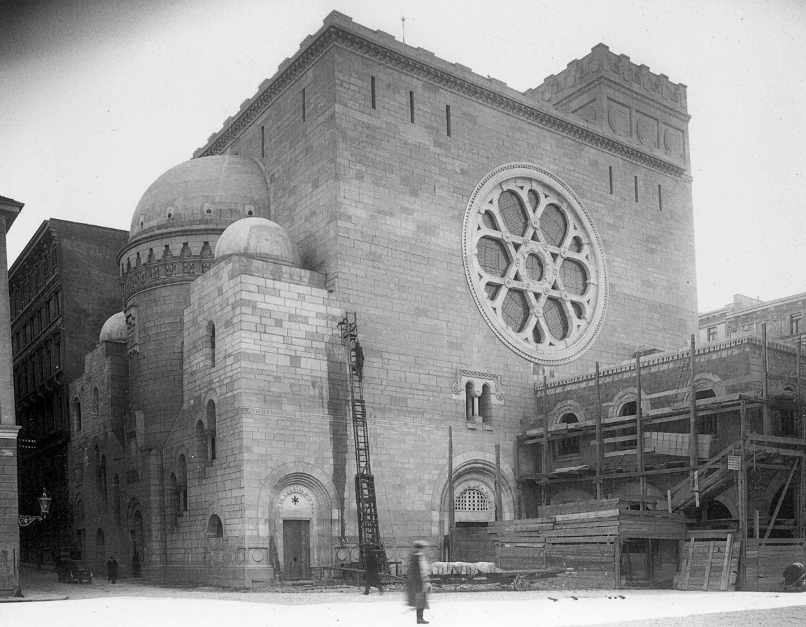 Construction of the Synagogue