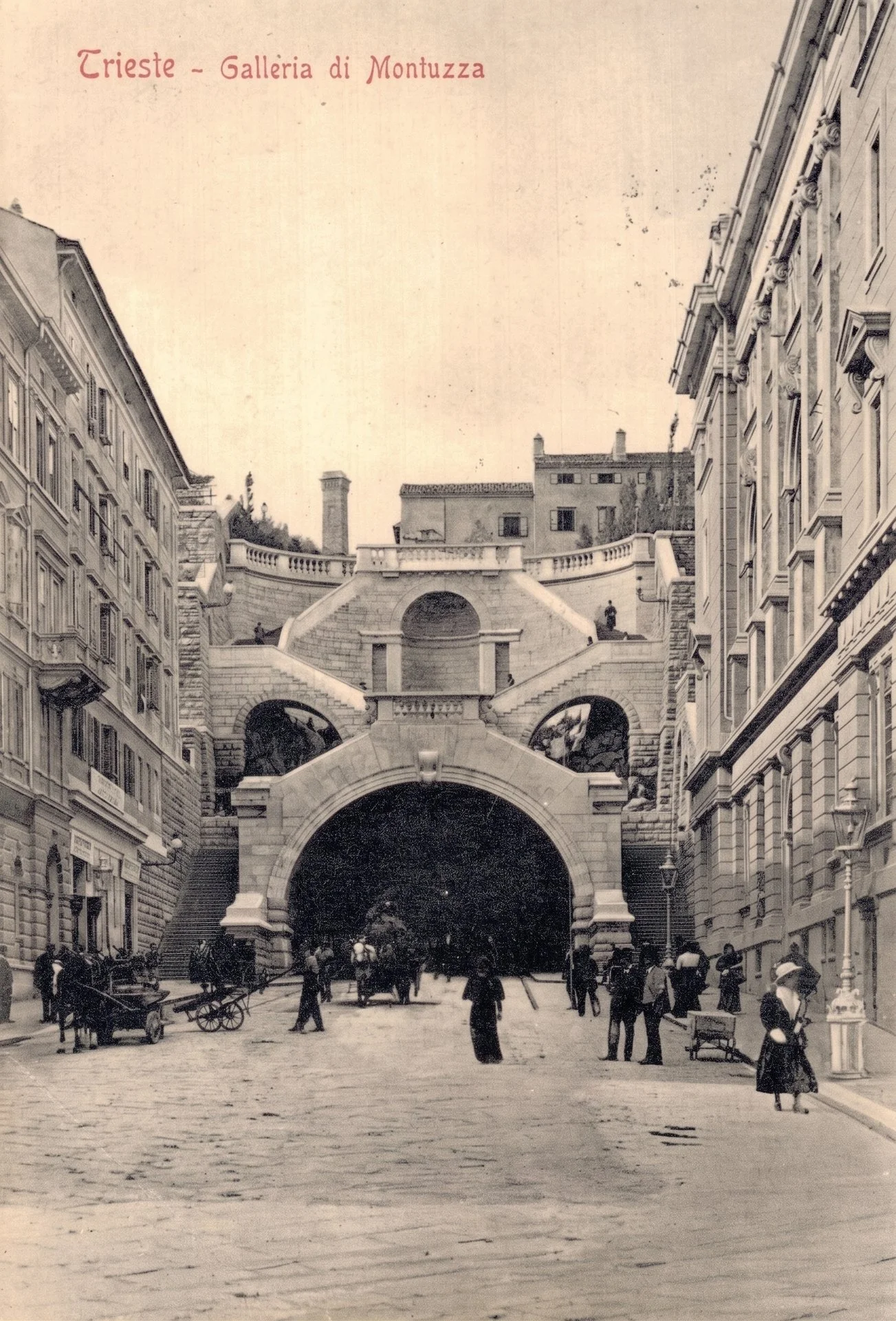Galleria di Montuzza, Trieste