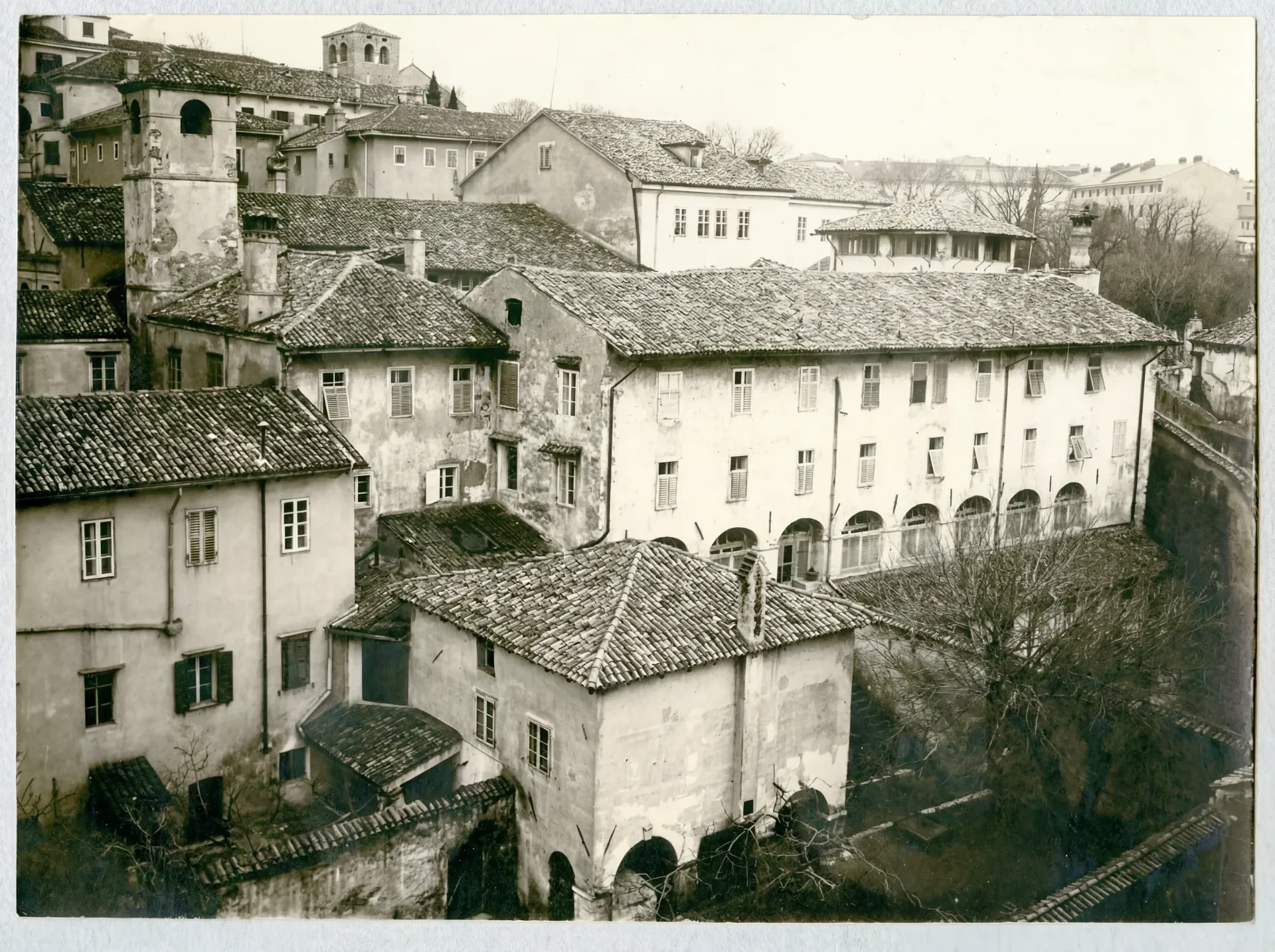The Benedictine Convent seen from Santa Maria Maggiore