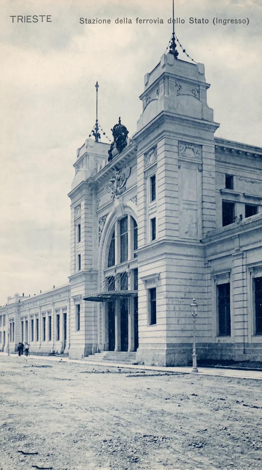 Campo Marzio Station Entrance Trieste