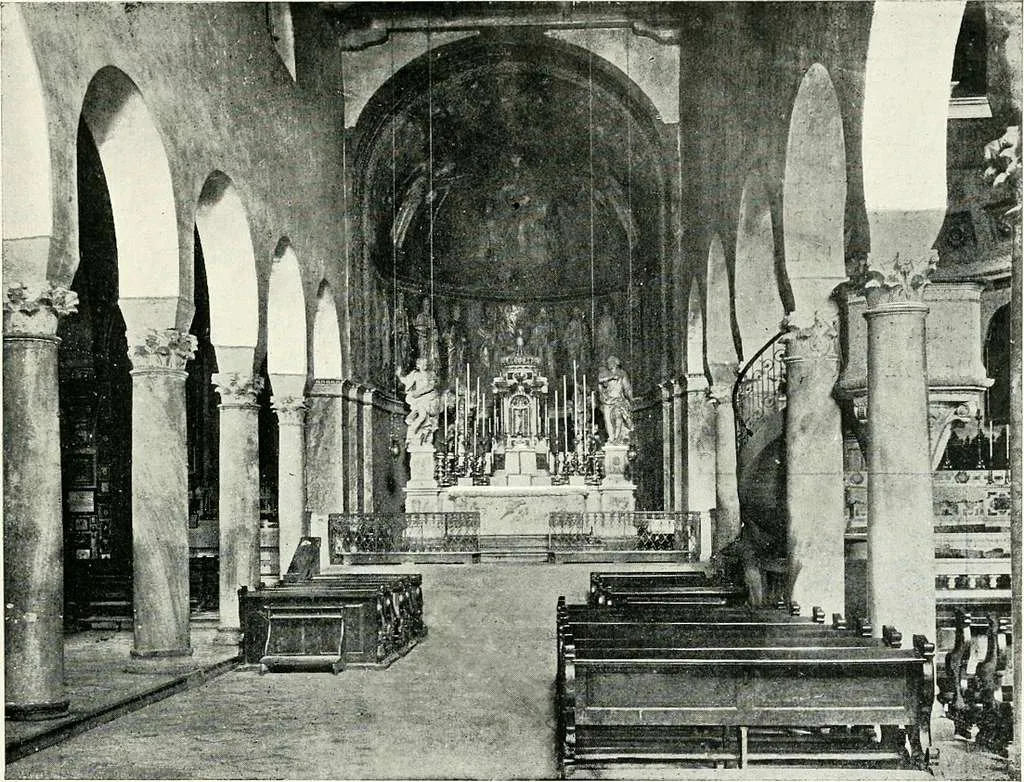 Interior of the Cathedral of San Giusto