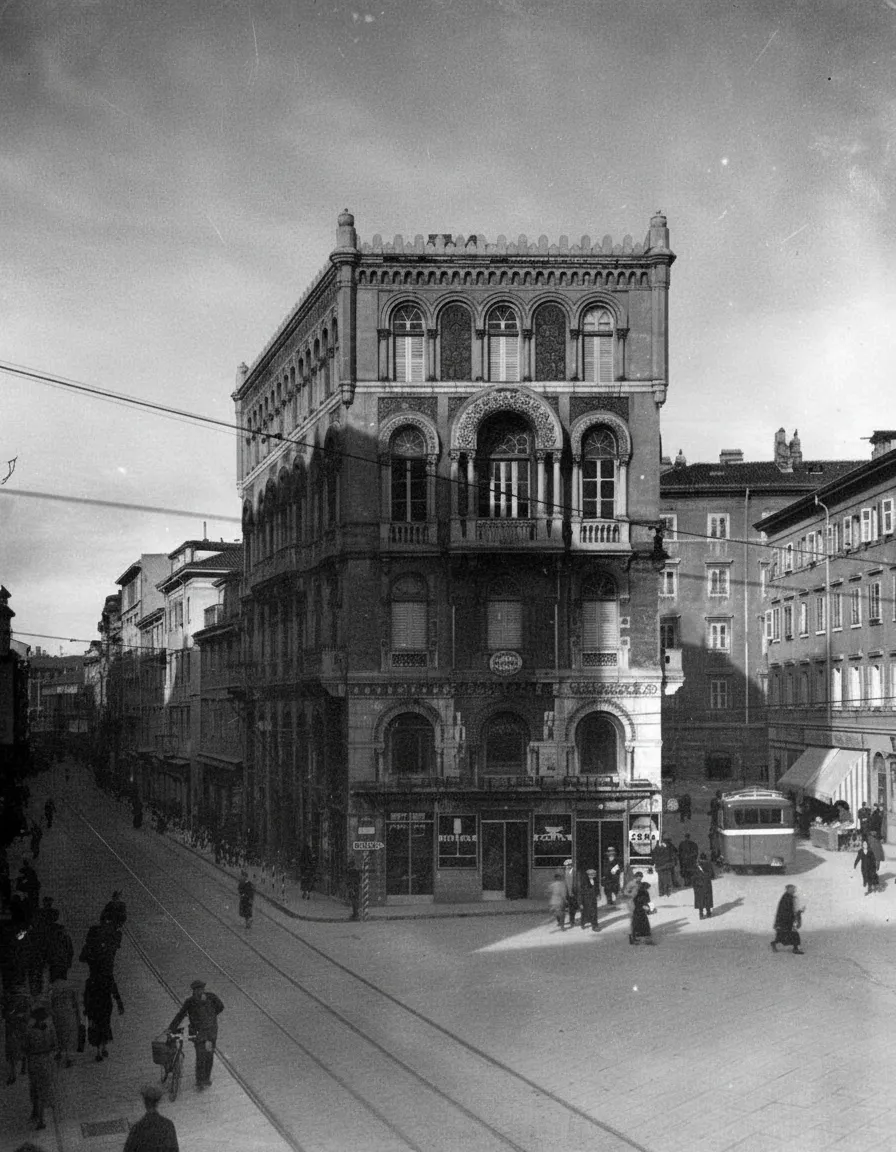 The Casa Sardosch, Known as Byzantine, Situated Between Corso Garibaldi and via Arcata
