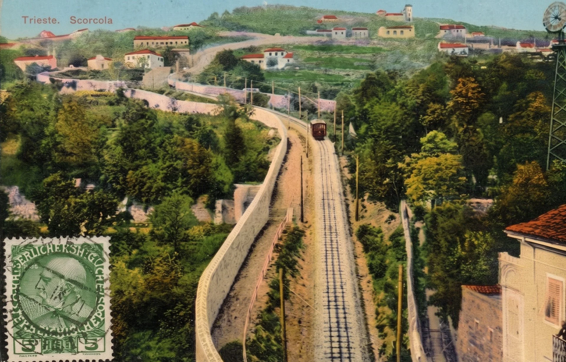 The Opicina Tramway on the Scorcola Ascent