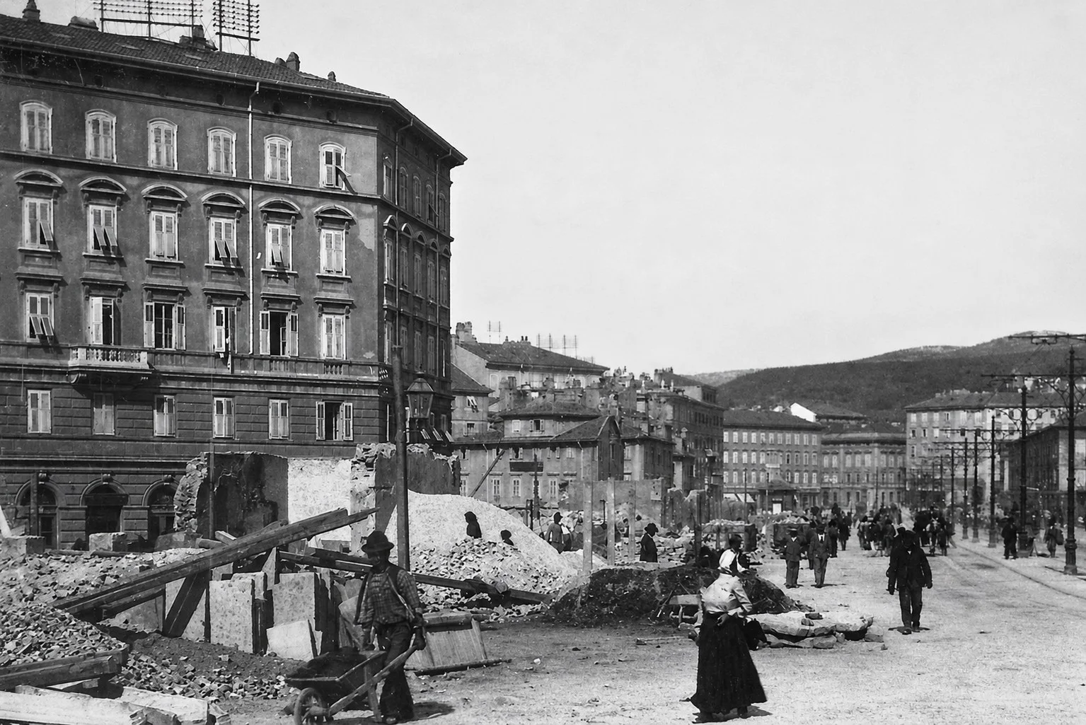 Works in Via del Torrente