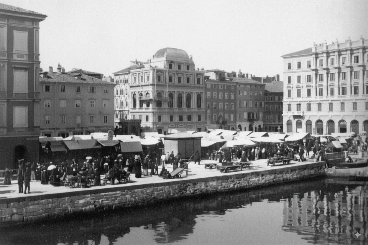 Market of Piazza Ponterosso