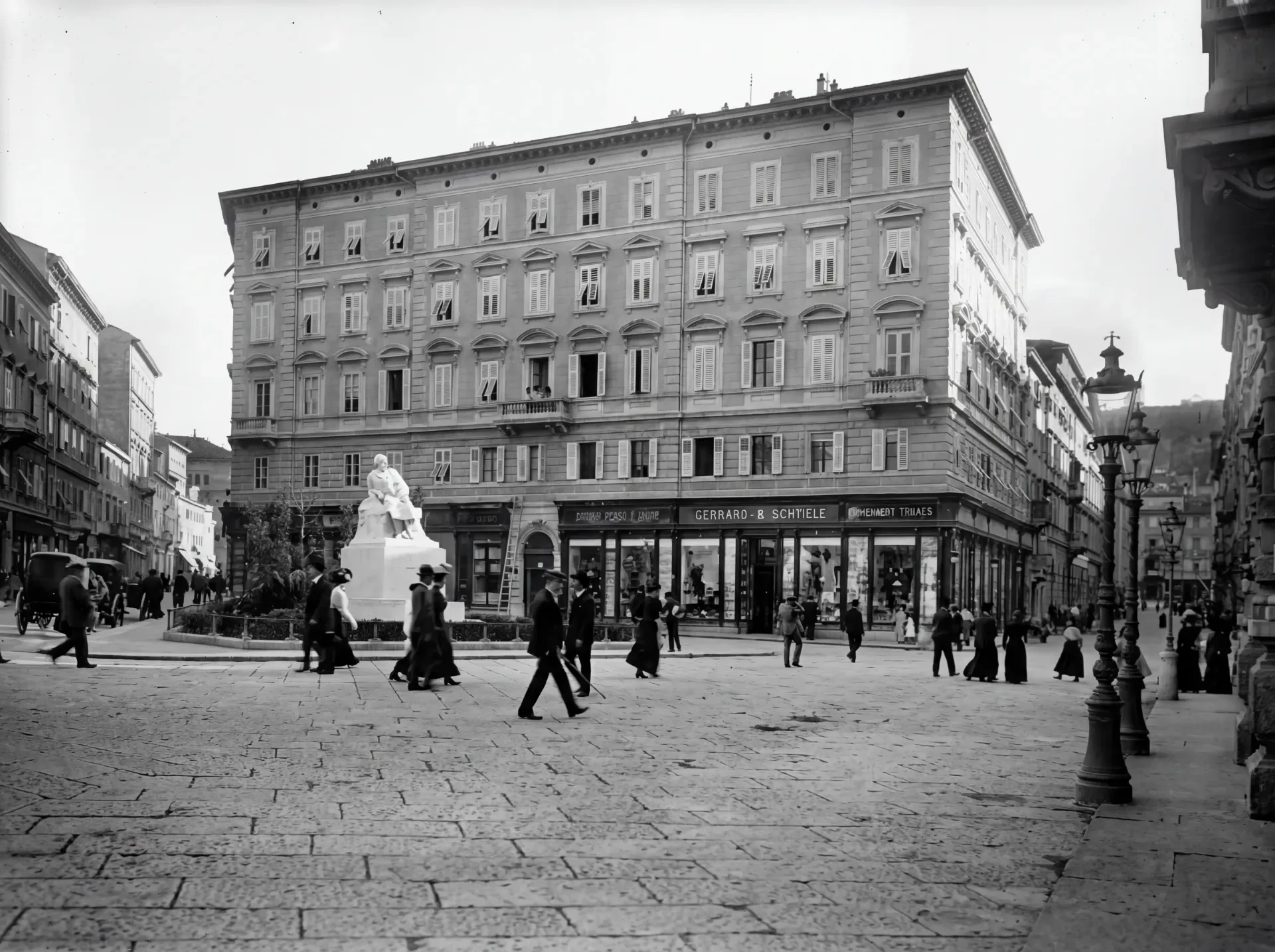 Verdi Monument in Piazza San Giovanni, Trieste