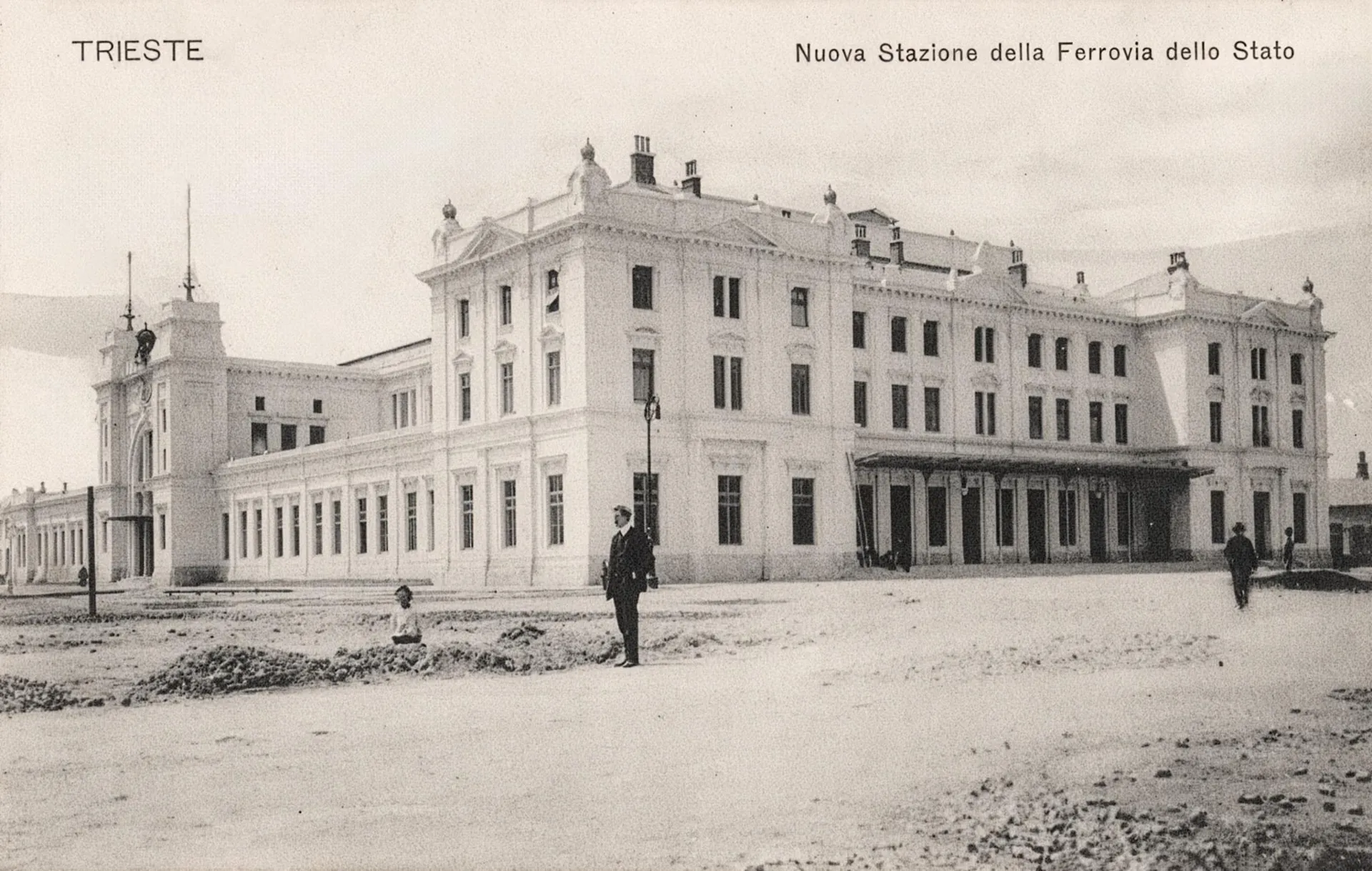 New Station of the State Railways