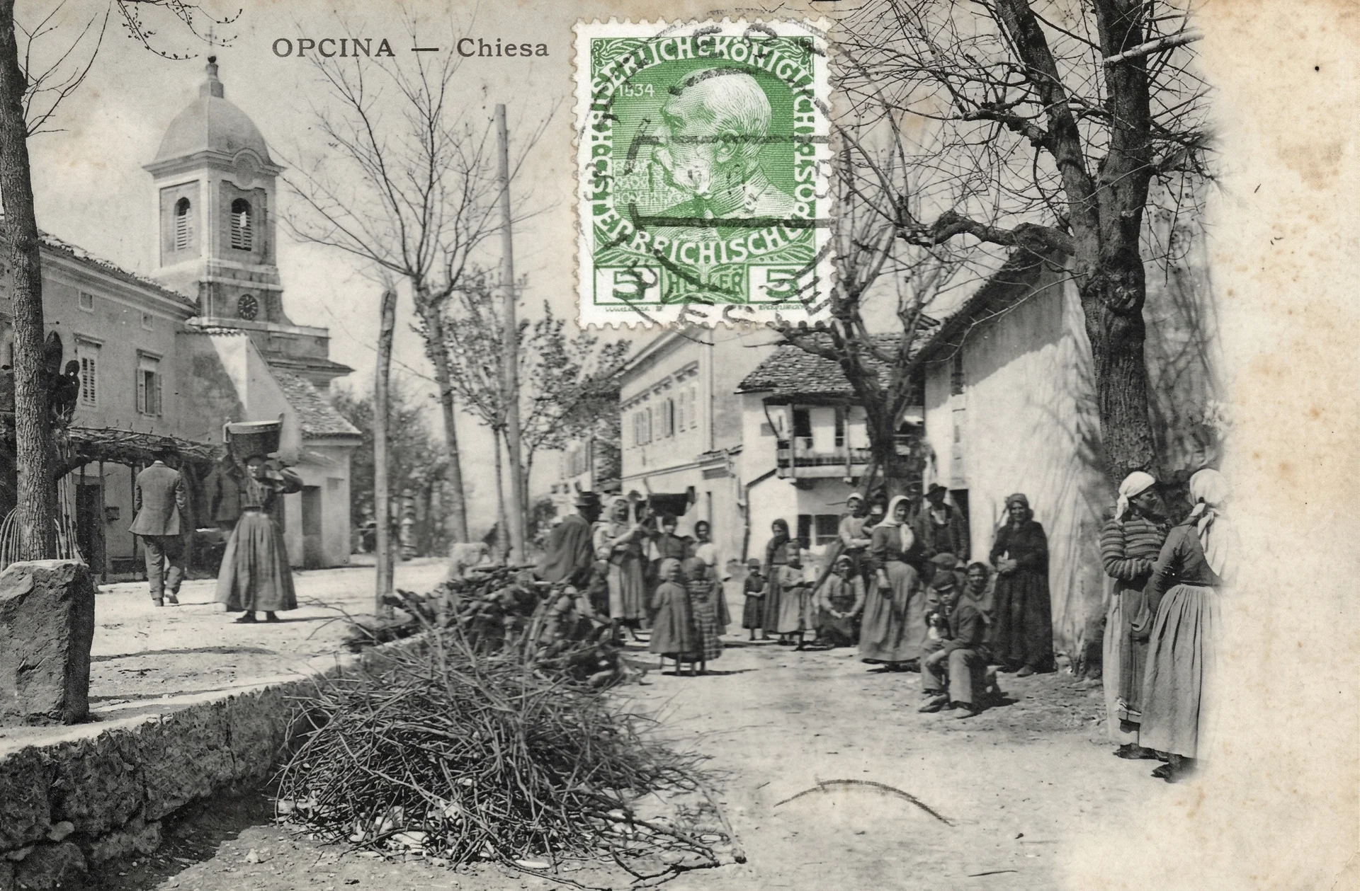 Opicina - Church and Village Life near Trieste