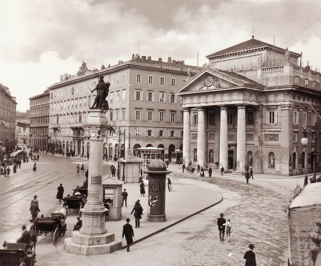 Palazzo della Borsa and Palazzo Tergesteo