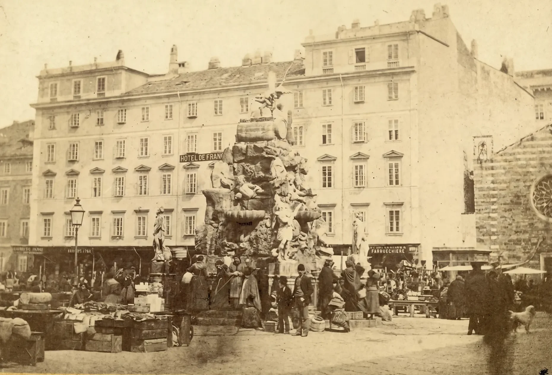 Piazza Grande and the Market