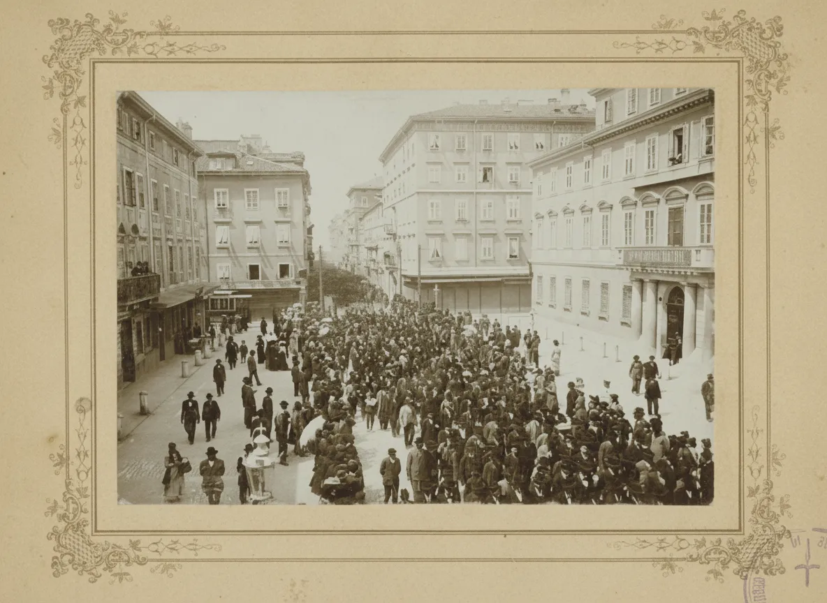 Piazza Nuova, now Piazza della Repubblica (Trieste)