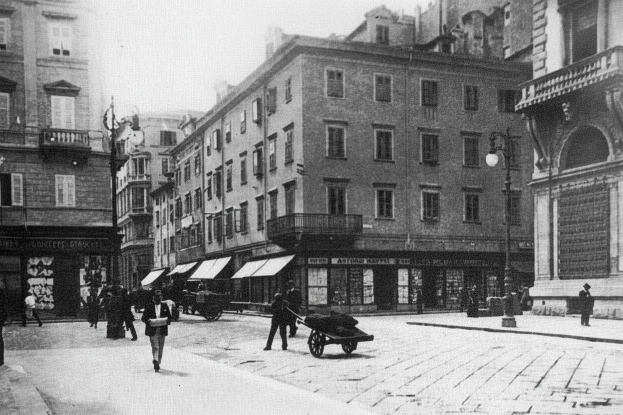 Piazza Nuova, now Piazza della Repubblica – Trieste