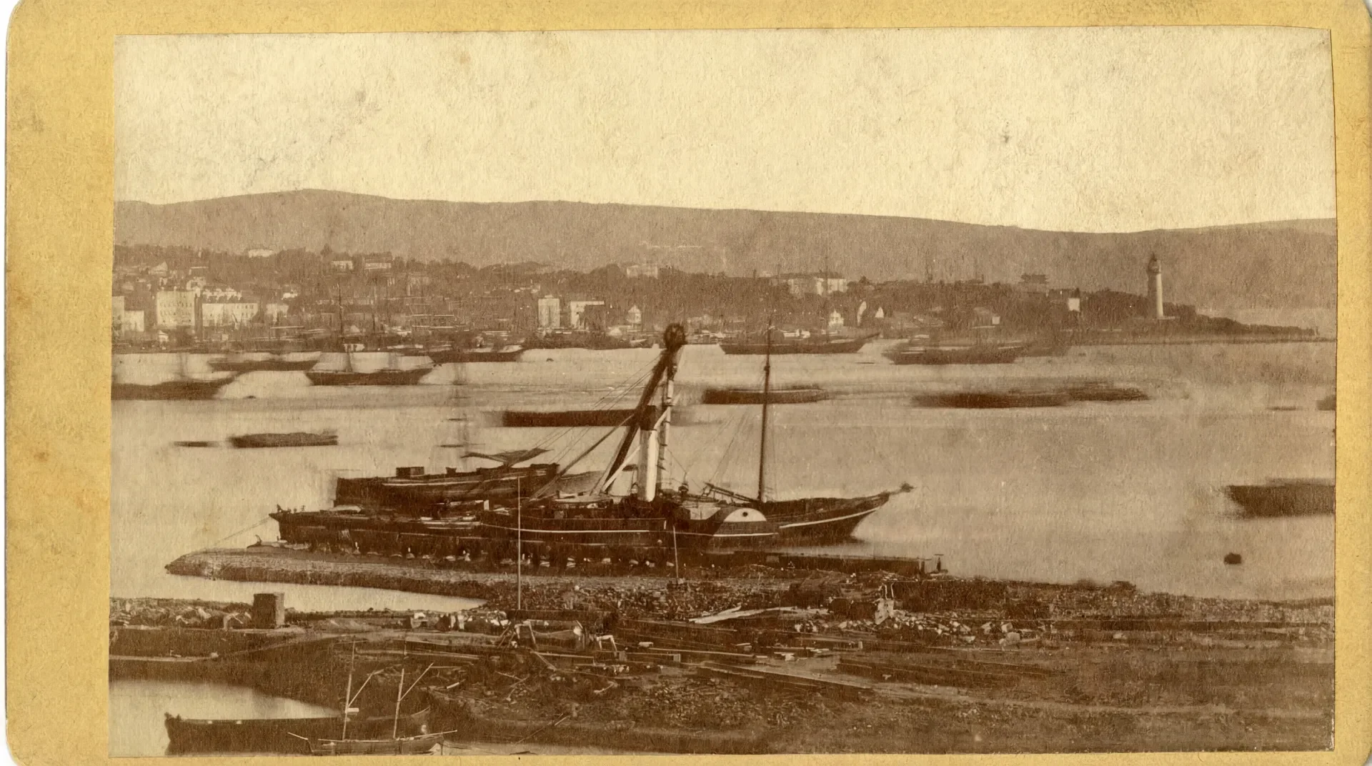 Construction of the Porto Nuovo in Trieste