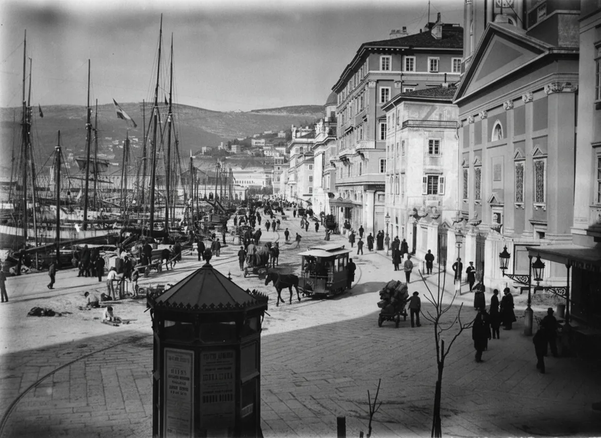 Glimpse of the Riva Carciotti