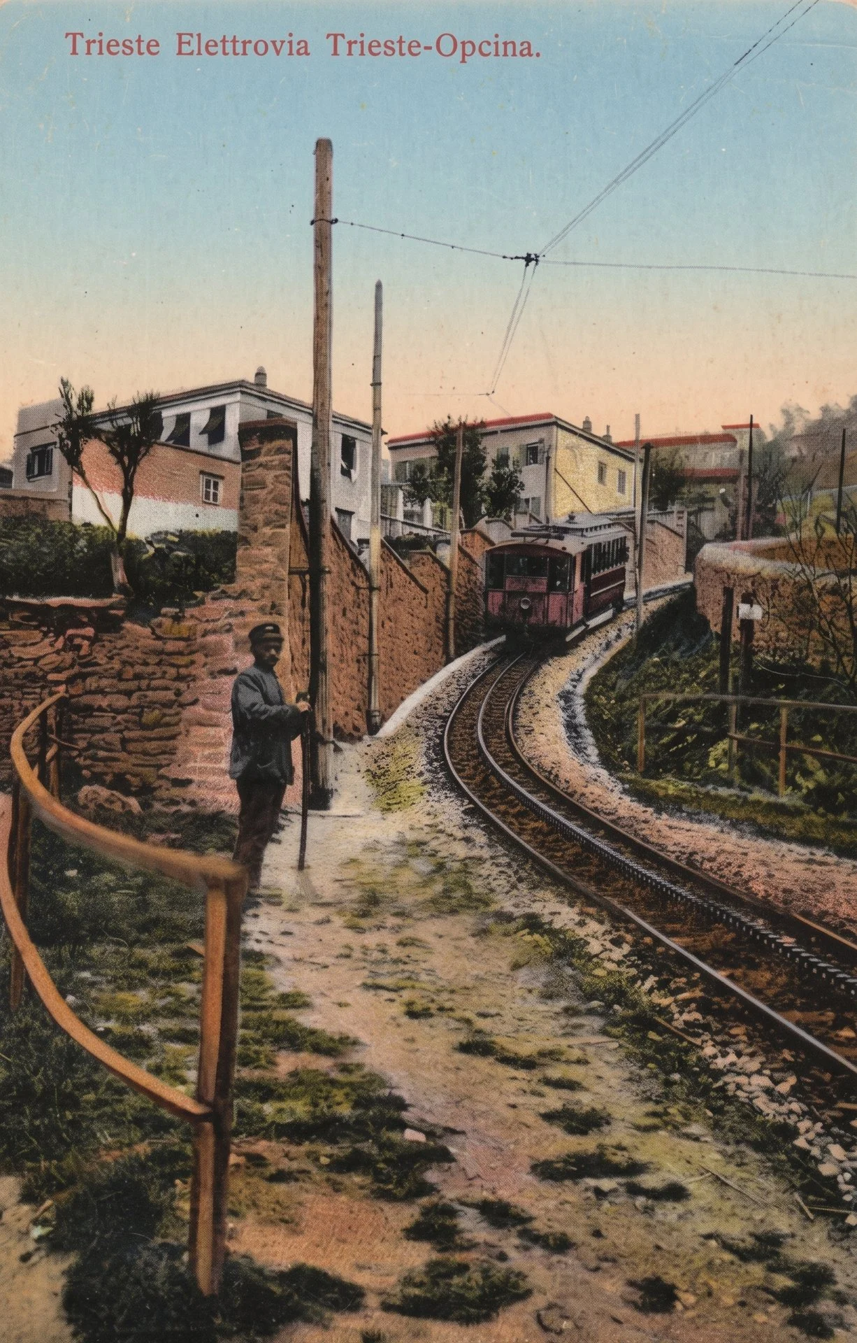 Tram Triest-Opicina, Triebwagen auf der Zahnradstrecke