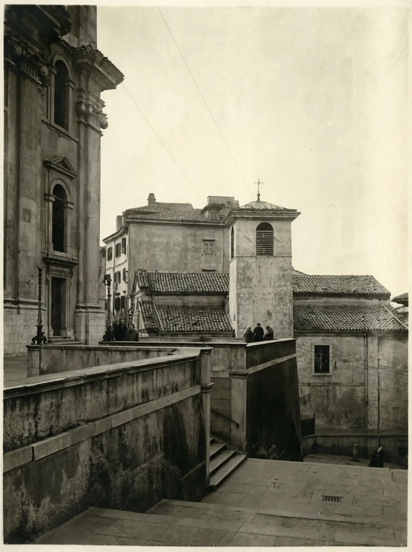Via del Collegio and the Church of Santa Maria Maggiore