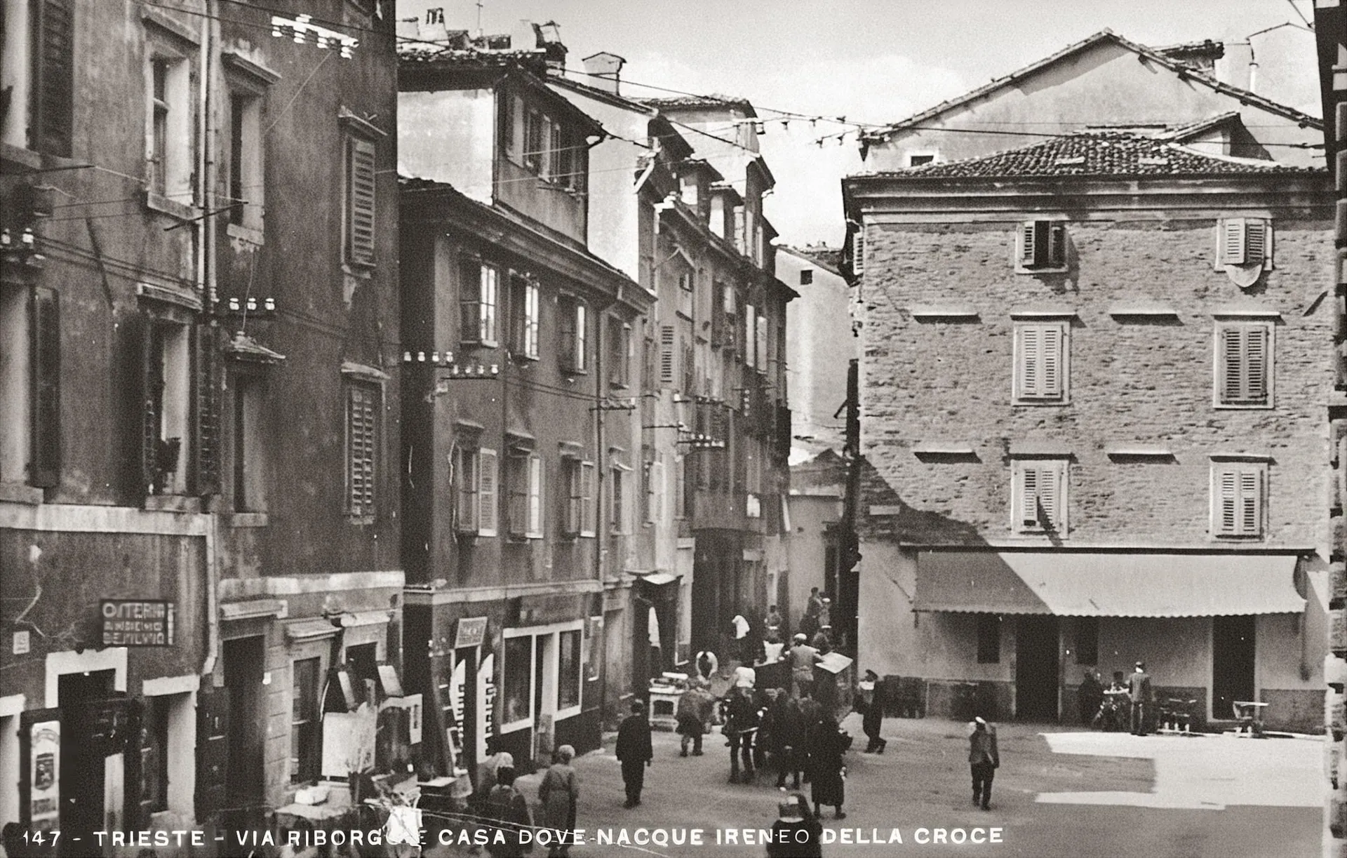 Via di Riborgo, Casa where Ireneo della Croce was born