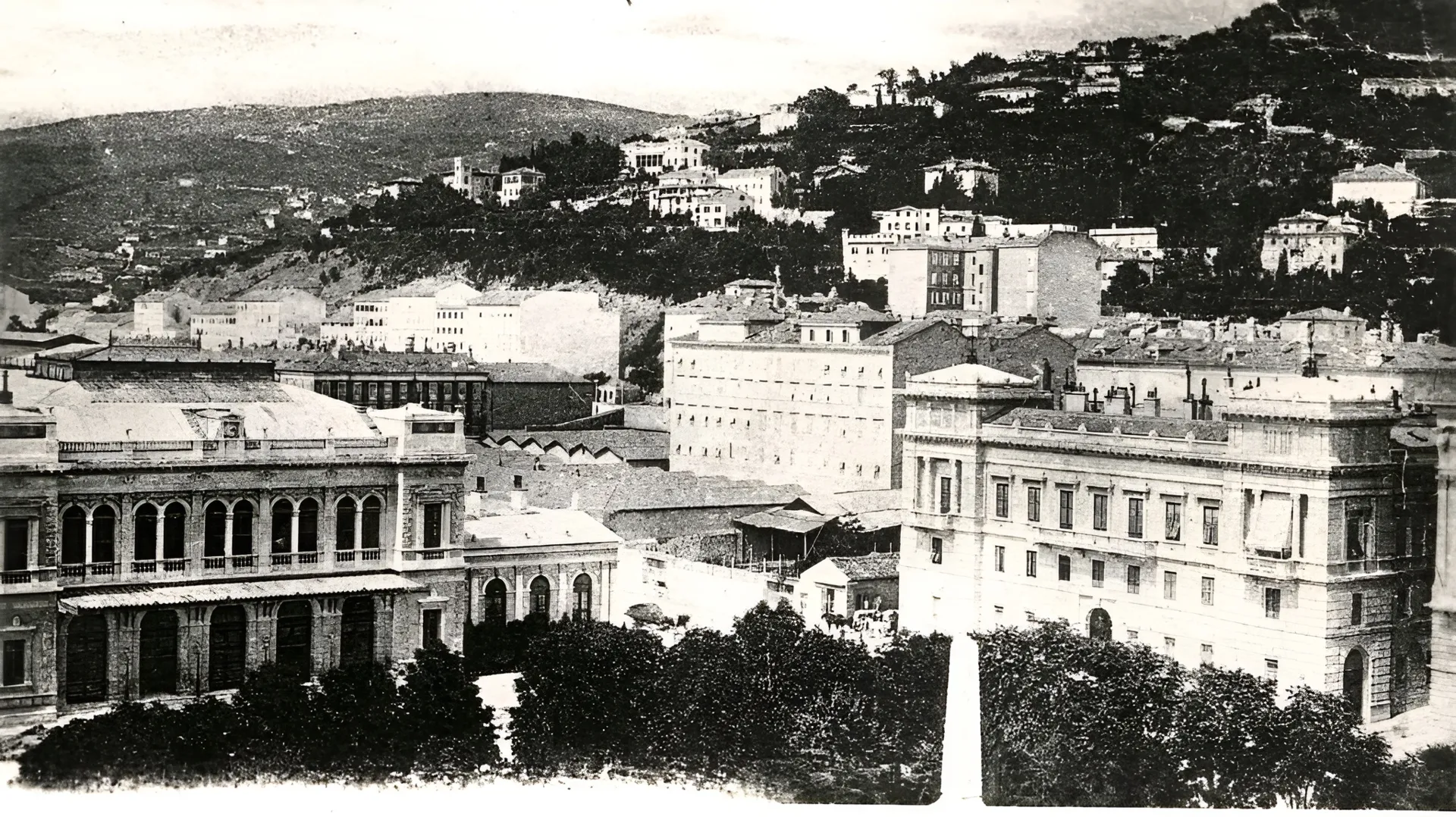 View of Piazza Libertà and Stazione Centrale