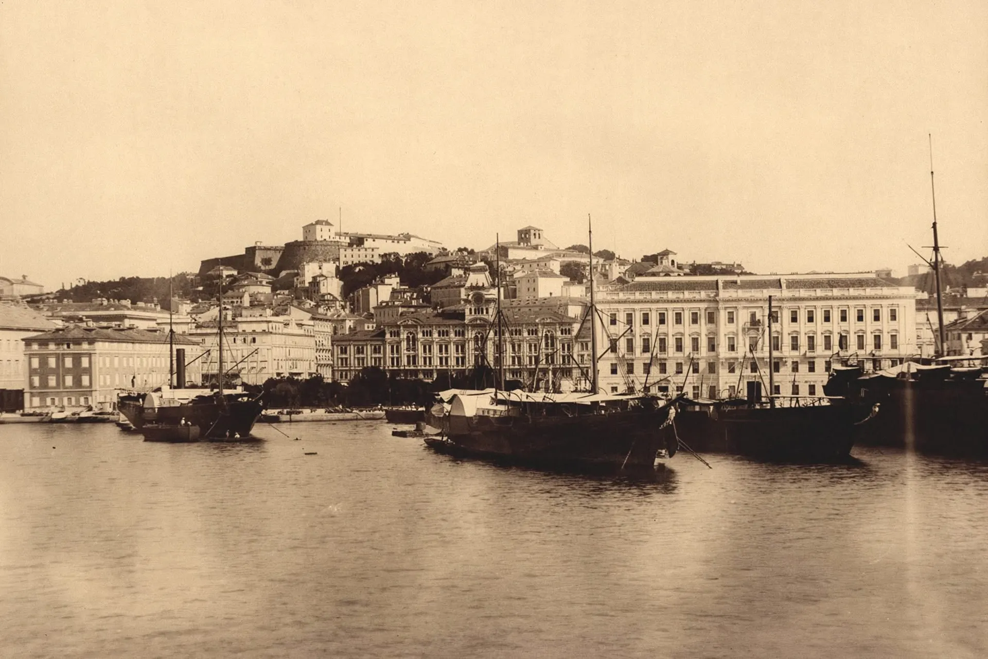View of Piazza Unità from the Sea