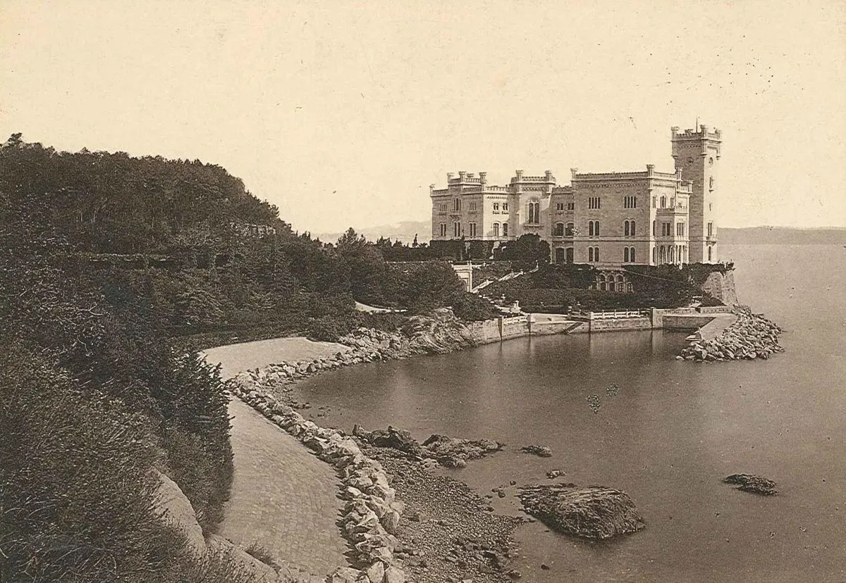Pogled na Castello di Miramare