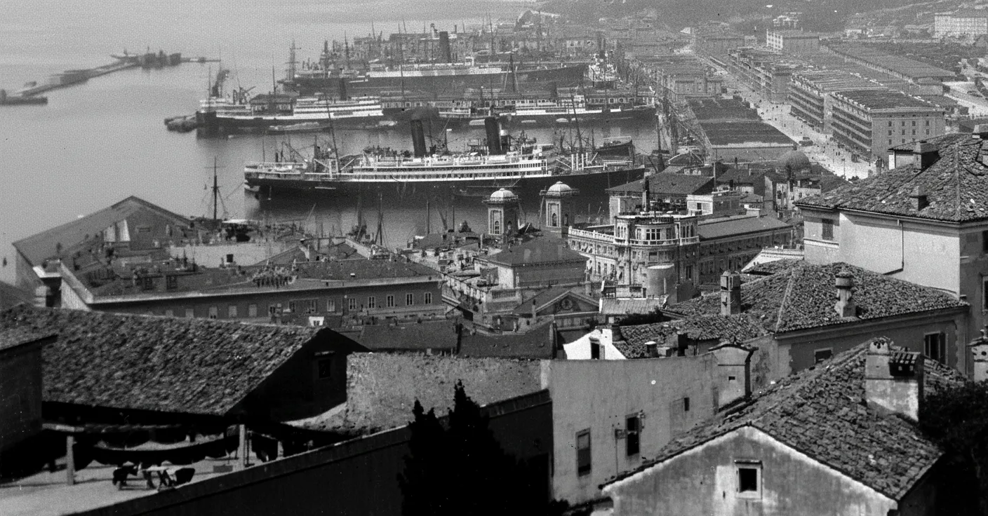 View of the Porto Nuovo (today Porto Vecchio)