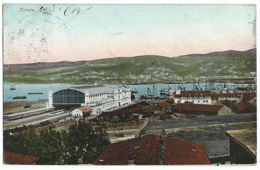 Panoramic View of Trieste in 1908