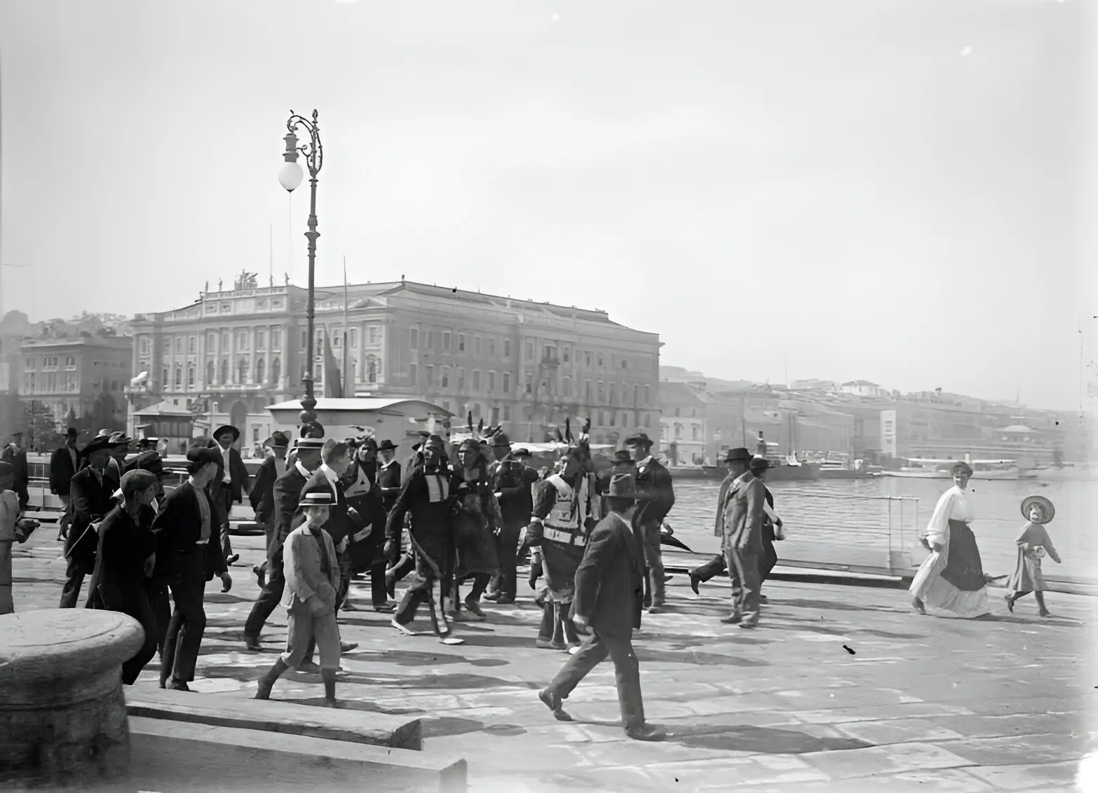 Visit of Buffalo Bill to Trieste